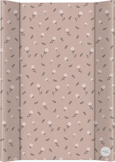 Ceba Baby weiche profilierte Wickelauflage 50 × 70 cm basic petite blossoms - 1 Stück