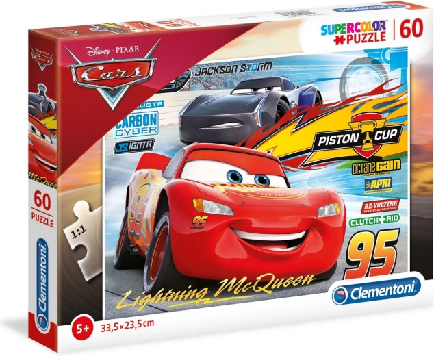CLEMENTONI Puzzle Cars 3: Piston Cup 60 Teile