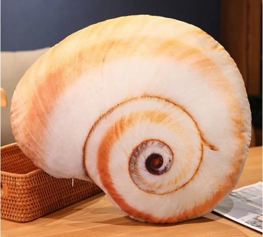 Plüschspielzeug Muschel - Kissen 50 x 40 cm