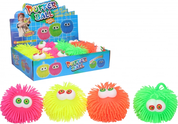 Knetbarer blinkender Ball 10 cm