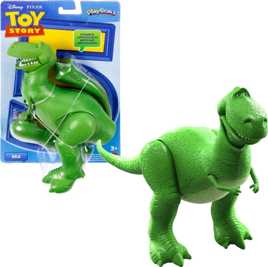 Mattel Disney Pixar Toy Story Rex Dinosaurierfigur 21 cm