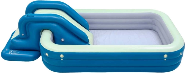 Rutsche mit Stufen für noch mehr Spaß