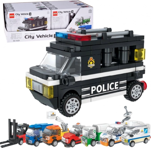 Baukasten CITY VEHICLE – Stadtfahrzeuge, 1 Modell
