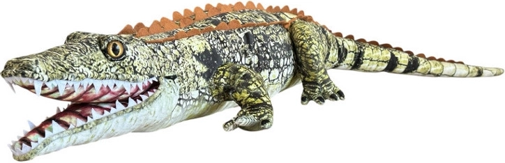 Plüschkrokodil grau 90 cm