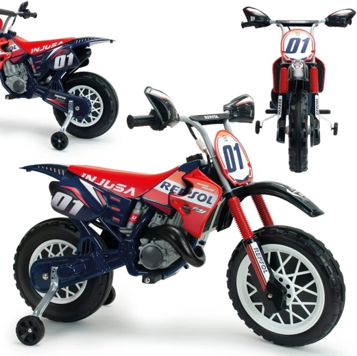 Elektrisches Kinder-Motorrad Injusa Repsol 6 V