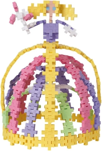 Pastellfarbene Prinzessin zum Bauen