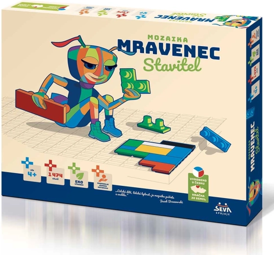 Kreative Mosaik Seva Ameise der Baumeister – 1474 Teile