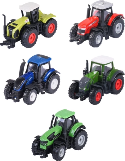Verschiedene Varianten von Landwirtschaftsfahrzeugen