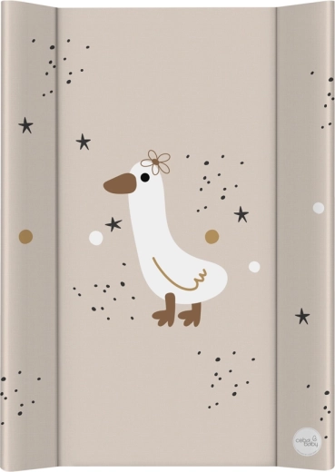 Ceba Baby Wickelauflage mit fester Platte Basic Star Duck 50 × 70 cm