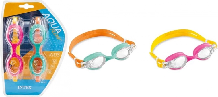 Schwimmbrille für Kinder im Alter von 3-8 Jahren