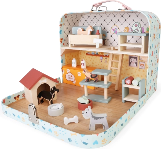 2Kids Toys Haustierhäuschen im Koffer
