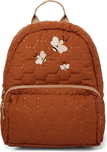 NuuRo Nikki gesteppter Kinderrucksack Caramel Café