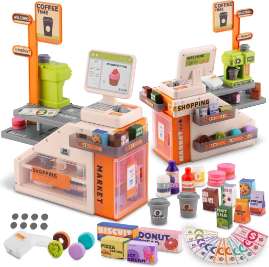 Interaktive Kasse mit Café RICOKIDS RK-822