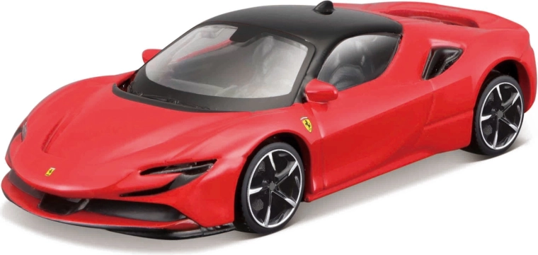Maisto Speed Icons Ferrari SF90 Stradale rot-schwarz 1:64