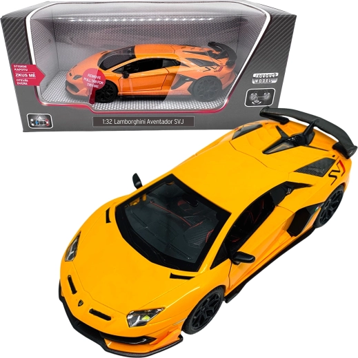 Metallmodell 1:32 Lamborghini Aventador SVJ – orange