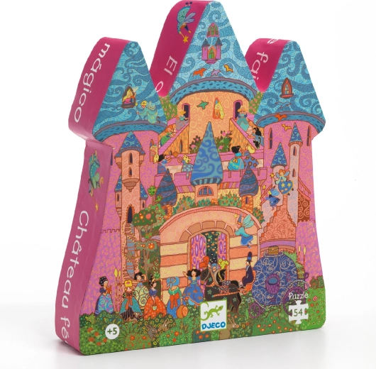 Djeco Puzzle Feenschloss 54 Teile