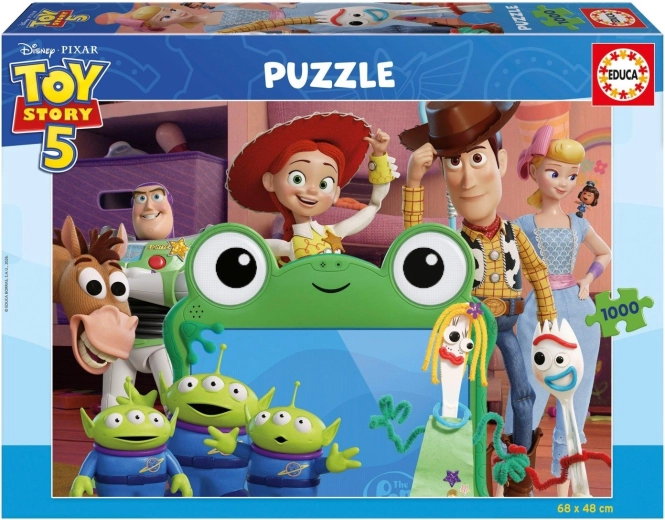 Educa Puzzle Toy Story 5: Die Geschichte der Spielzeuge, 1000 Teile