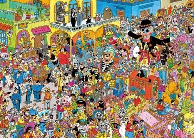 Puzzle JUMBO Jan van Haasteren Tag der Toten 1000 Teile