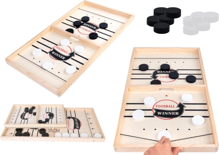 Holz-Schnellhockey-Spiel 36 cm