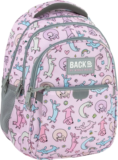 Rucksack mit ergonomischem Rücken und 3 Fächern