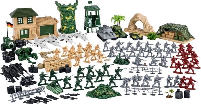 300-teilige Welt militärischer Missionen