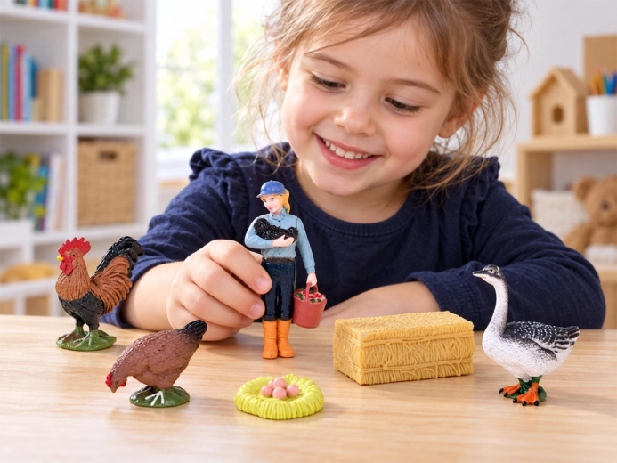 Detailreich gestaltete Figuren