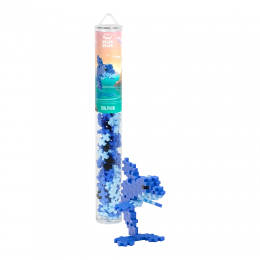 Plus-Plus Delfin – kreative Bausteine 100 Stk. Röhre