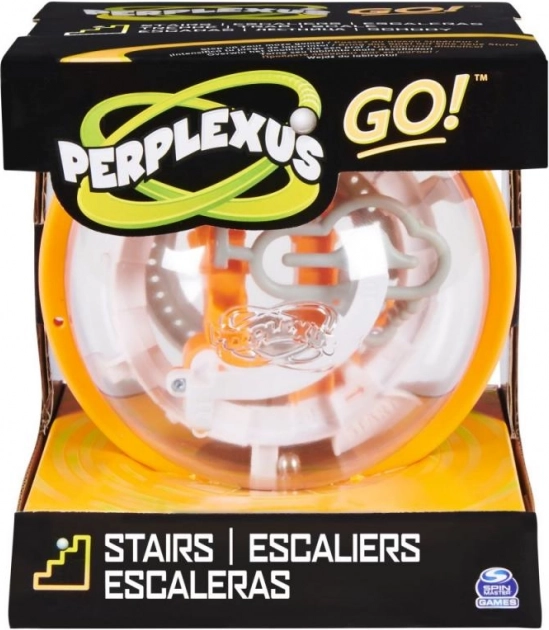 Perplexus Go Puzzle – Spiralen und Stufen (2 Farben)
