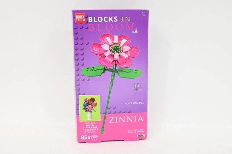 Bausatz: Zinnie in voller Blüte
