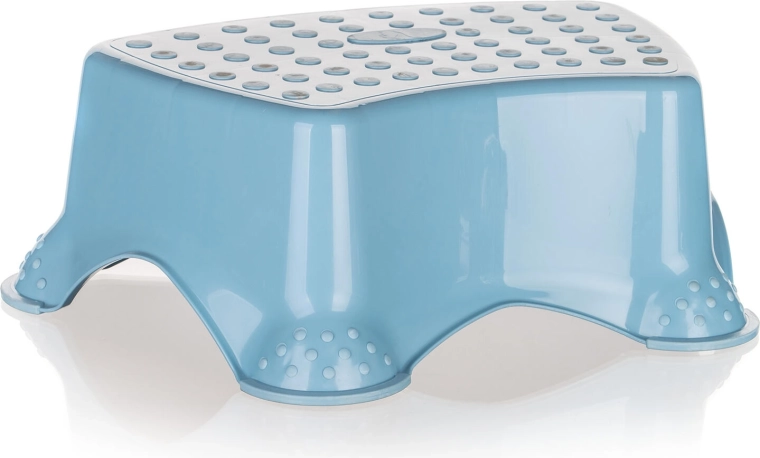 Rutschfester Kinderhocker 40,5 × 28,5 × 14 cm – blau
