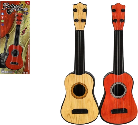 Kinder-Gitarre mit vier Saiten, 32 cm - 1 Stück