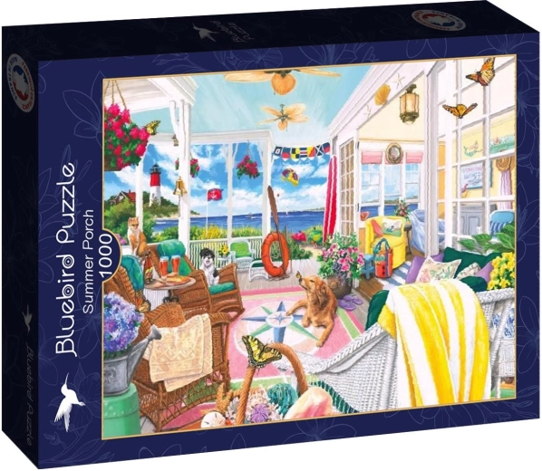 Bluebird Puzzle „Sommerterrasse“ 1000 Teile