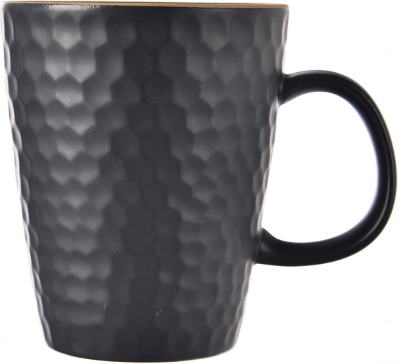 Modernes mattes Schwarz, das zu jedem Tisch passt