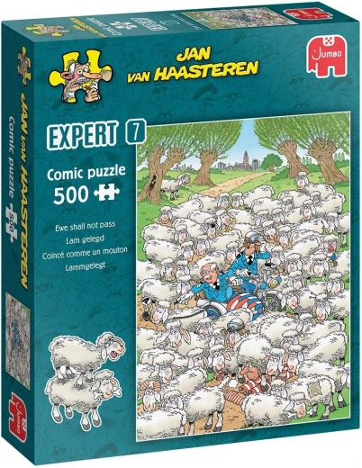 Puzzle JvH Expert 7: Kein Durchkommen für das Schäfchen, 500 Teile