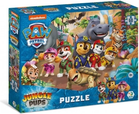 Puzzle Paw Patrol – Dschungel, 60 Teile