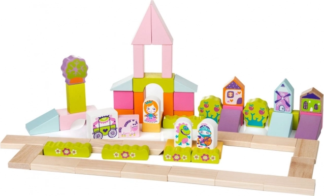 Märchenstadt - Holzbaukasten für Kinder von CUBIKA