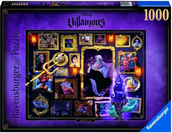 Ravensburger Puzzle Villainous: Ursula 1000 Teile