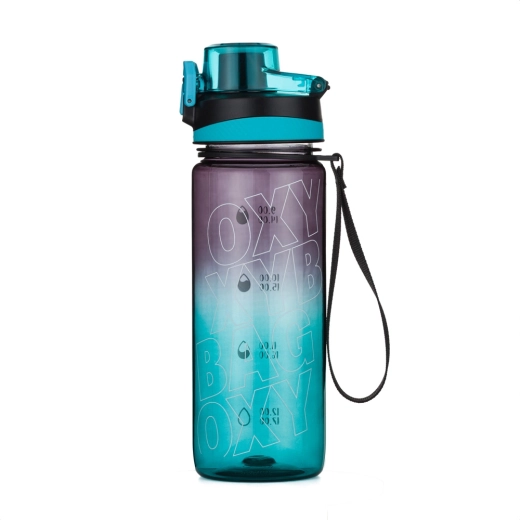 Tritan-Wasserflasche 800 ml Ombre Night OXY LIFE