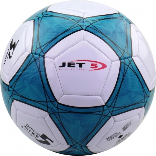 Großer blauer Fußball