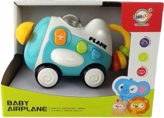 Kinderflugzeug mit Sound in Box