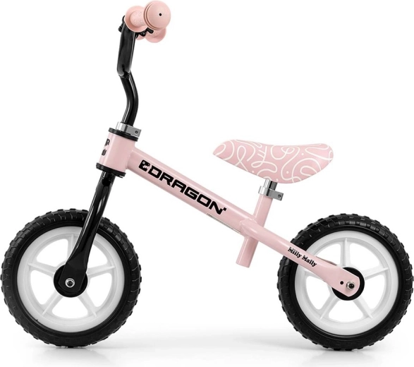 Kinder-Laufrad Milly Mally Dragon rosa