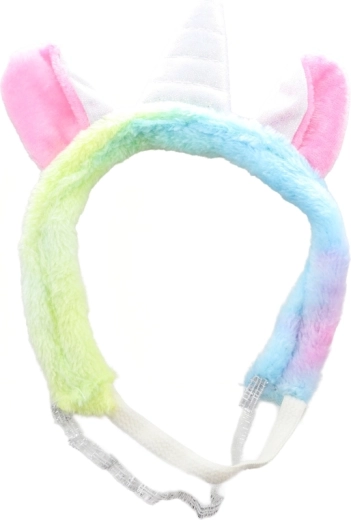 Kuschelweiches Haarband mit Einhornhorn