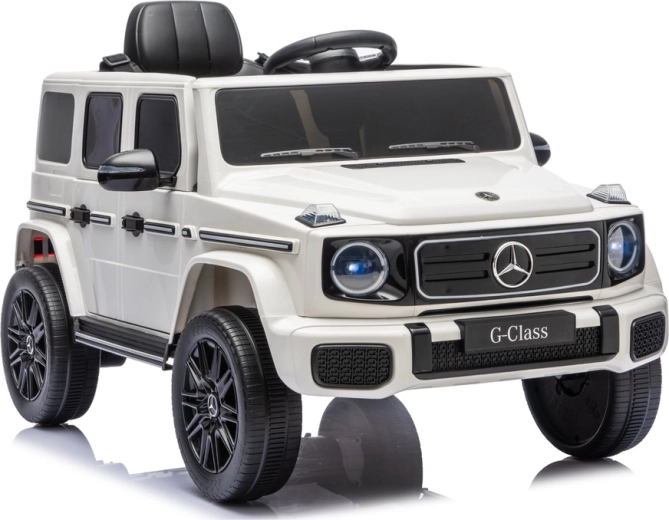 Elektrisches Kinderauto Mercedes G-Class 4x4 24 V in Weiß