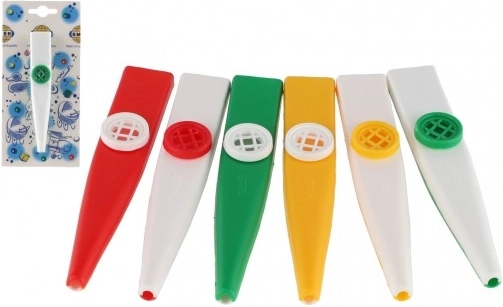 Plastik-Kazoo 12 cm – 4 Farben
