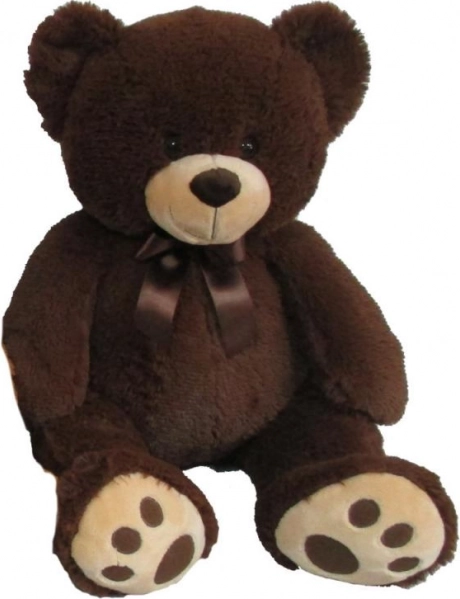 Plüsch-Teddybär 60 cm – dunkelbraun