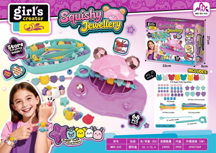 Mega-Set zum Basteln von Armbändern