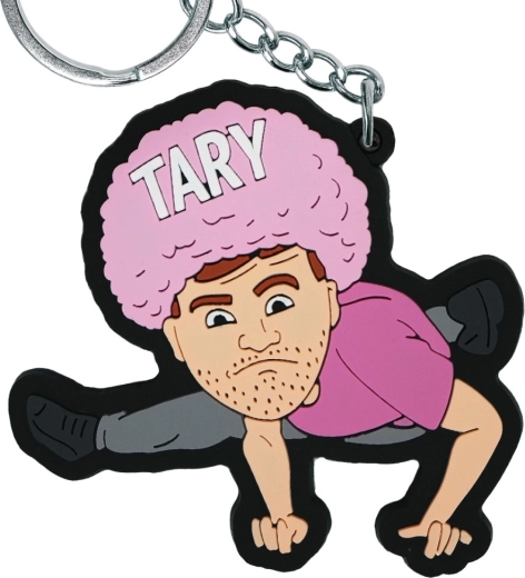 Schlüsselanhänger mit Tara-Motiv (lila) - 1 Stück