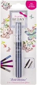 2-in-1 Mascara und Glitzer für Wimpern Lukky