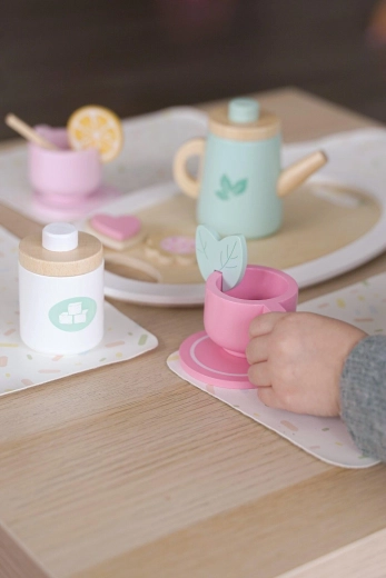 Holz-Teeservice Teatime