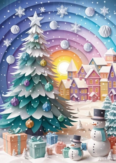 Cherry Pazzi Puzzle Winterwunsch 500 Teile